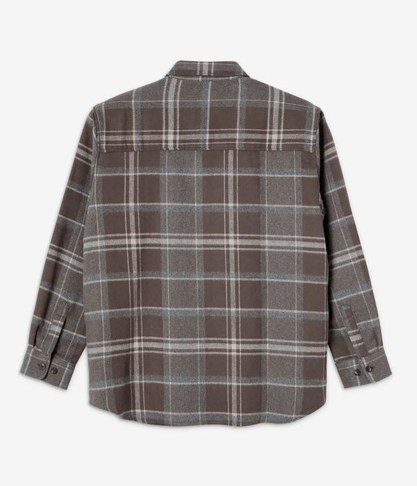 With Nice Price ⊦ Polar Flannel Shirt (dark brown) Original Model Sale ...